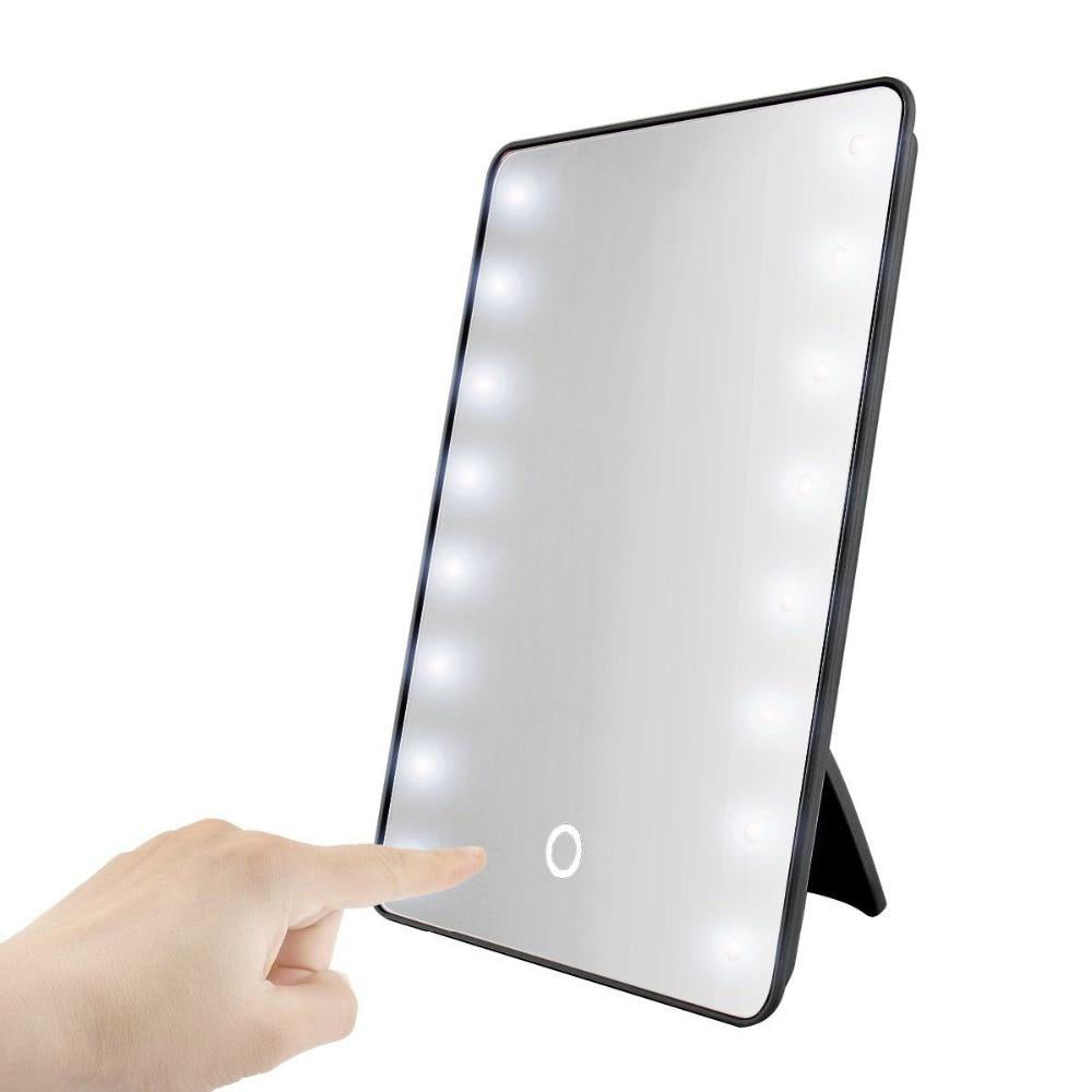 Miroir de maquillage à LED