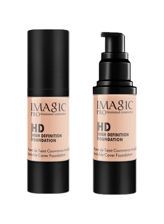 IMAGIC Whitening Moisturizing HD Liquid Foundation Highlight Shadow Makeup Cosmetic