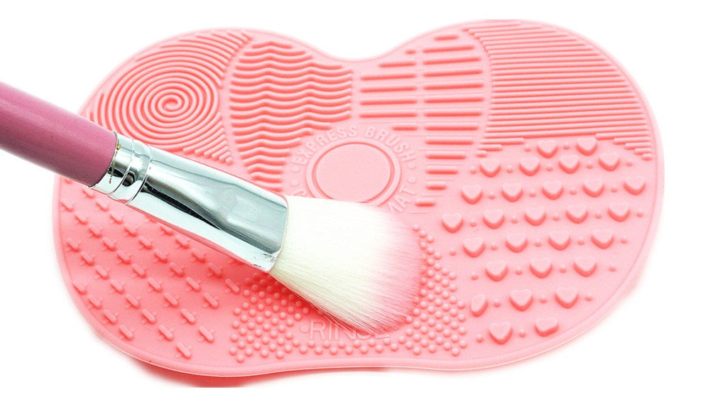 Palette de nettoyage pour pinceaux de maquillage