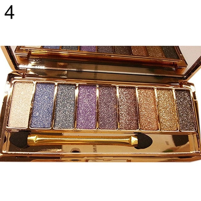 9 colors Fashion eyeshadow palette matte eyeshadow palette glitter eye shadow makeup nude makeup set Cosmetics dropshipping