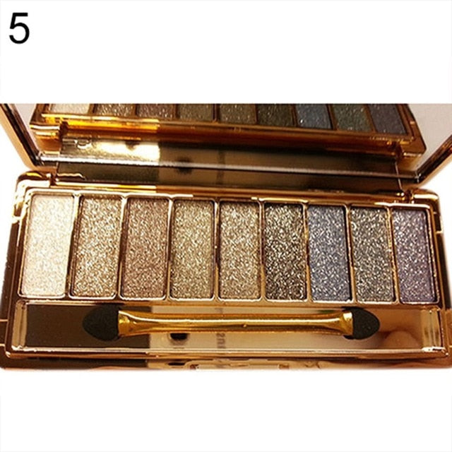9 colors Fashion eyeshadow palette matte eyeshadow palette glitter eye shadow makeup nude makeup set Cosmetics dropshipping