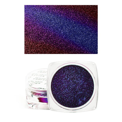 1 Box Chameleon Eyeshadow Glitter Chrome Eyeshadow Palette Powder Pigment Shiny Metallic Loose Eye Shadow Makeup Waterproof