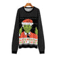 New Year Christmas Sweater Women Winter Knit Sweater Female Warm Pullover Cotton Jumper Pullover Christmas Sweater Women 20Color