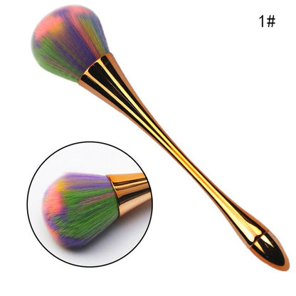 ELECOOL 1pc Beauty Makeup Water Drop Small Waist Design 7 Colors Face Repair Contour Blush Powder Shadow Brush Make up Tool