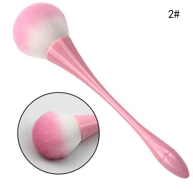 ELECOOL 1pc Beauty Makeup Water Drop Small Waist Design 7 Colors Face Repair Contour Blush Powder Shadow Brush Make up Tool