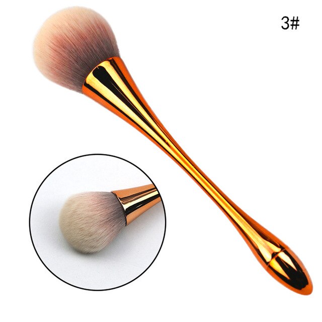 ELECOOL 1pc Beauty Makeup Water Drop Small Waist Design 7 Colors Face Repair Contour Blush Powder Shadow Brush Make up Tool