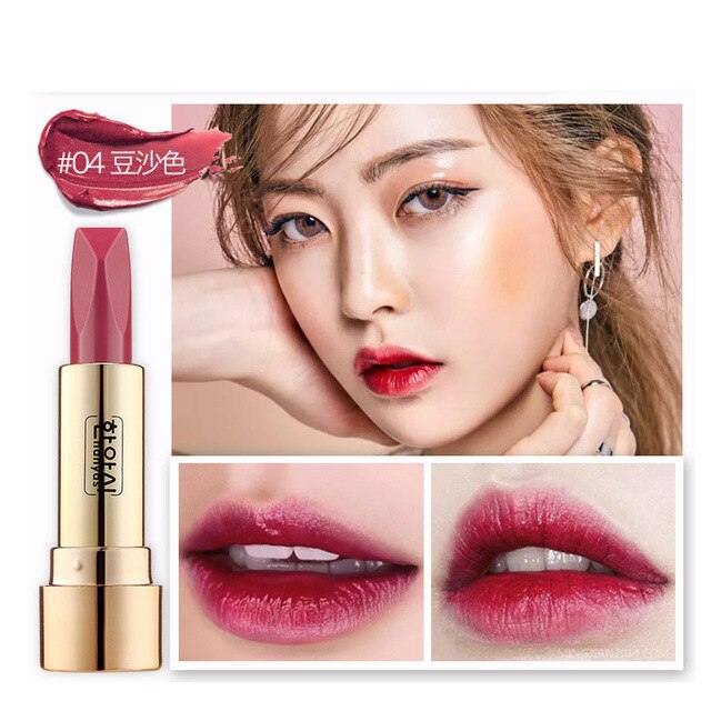 Double-sided Design Matte Lipstick Sexy Moisturizer Lipstick Waterproof Makeup Velvet Lipstick Maquiagem
