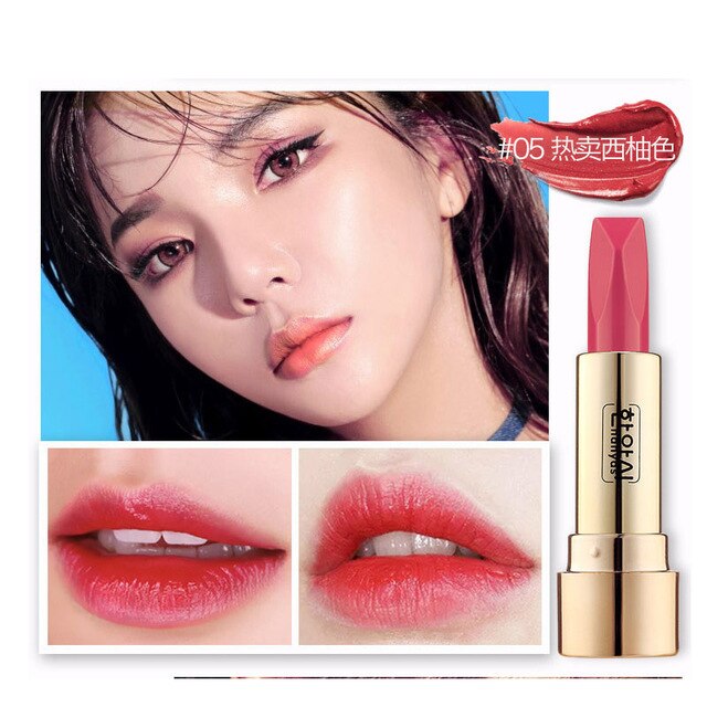 Double-sided Design Matte Lipstick Sexy Moisturizer Lipstick Waterproof Makeup Velvet Lipstick Maquiagem
