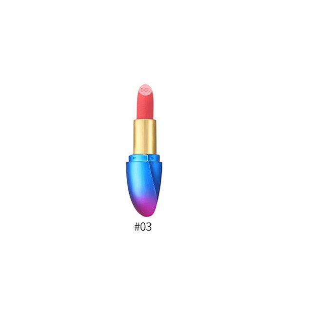 New Arrival Brand Designer Makeup Beauty Matte Lipstick Long Lasting Tint Lips Cosmetics Lip Stick Maquiagem Make Up Red Batom