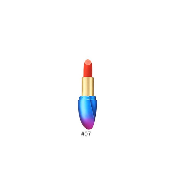 New Arrival Brand Designer Makeup Beauty Matte Lipstick Long Lasting Tint Lips Cosmetics Lip Stick Maquiagem Make Up Red Batom