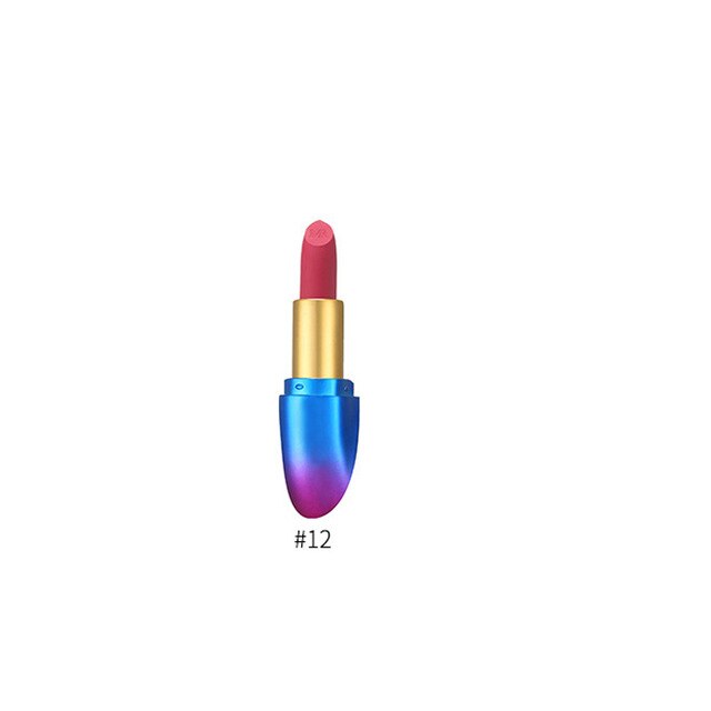 New Arrival Brand Designer Makeup Beauty Matte Lipstick Long Lasting Tint Lips Cosmetics Lip Stick Maquiagem Make Up Red Batom