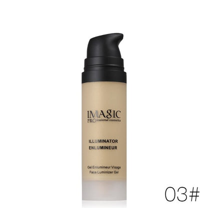 Imagic Face 7 colors Highlighter Liquid Glow Illuminator Shimmer Liquid with Face Contour Brightener Makeup Multi Use luminizer