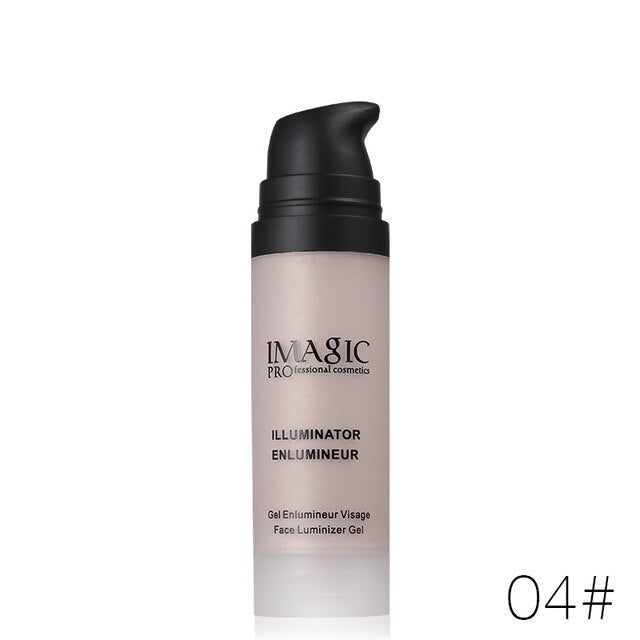 Imagic Face 7 colors Highlighter Liquid Glow Illuminator Shimmer Liquid with Face Contour Brightener Makeup Multi Use luminizer