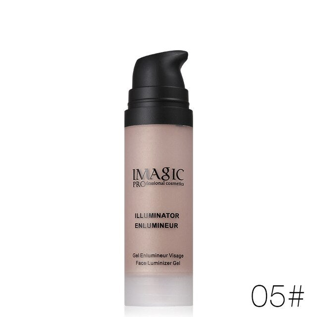 Imagic Face 7 colors Highlighter Liquid Glow Illuminator Shimmer Liquid with Face Contour Brightener Makeup Multi Use luminizer