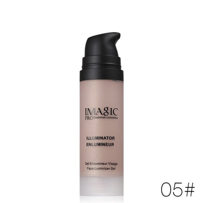 Imagic Face 7 colors Highlighter Liquid Glow Illuminator Shimmer Liquid with Face Contour Brightener Makeup Multi Use luminizer