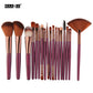 Pinceaux de maquillage set de 6, 15 ou 18 pièces
