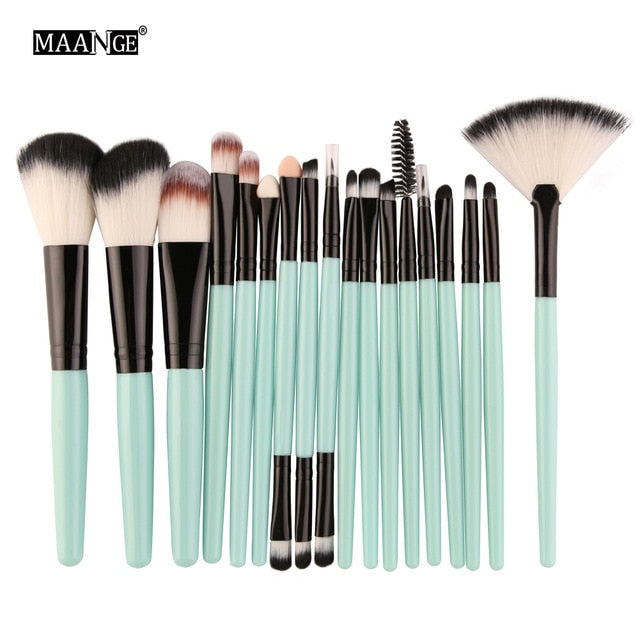 Pinceaux de maquillage set de 6, 15 ou 18 pièces