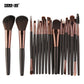 Pinceaux de maquillage set de 6, 15 ou 18 pièces