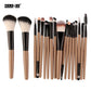 Pinceaux de maquillage set de 6, 15 ou 18 pièces