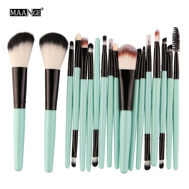 Pinceaux de maquillage set de 6, 15 ou 18 pièces