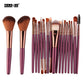 Pinceaux de maquillage set de 6, 15 ou 18 pièces