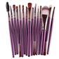 Pinceaux de maquillage set de 6, 15 ou 18 pièces