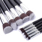 Set de 10 pinceaux de maquillage professionnel
