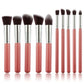 Set de 10 pinceaux de maquillage professionnel